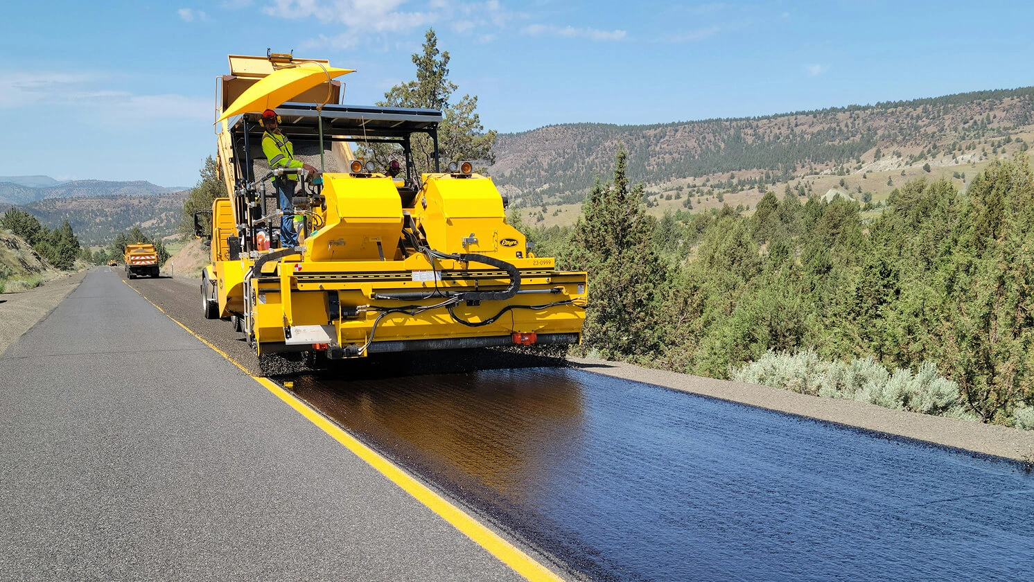 Road paving and infrastructure equipment