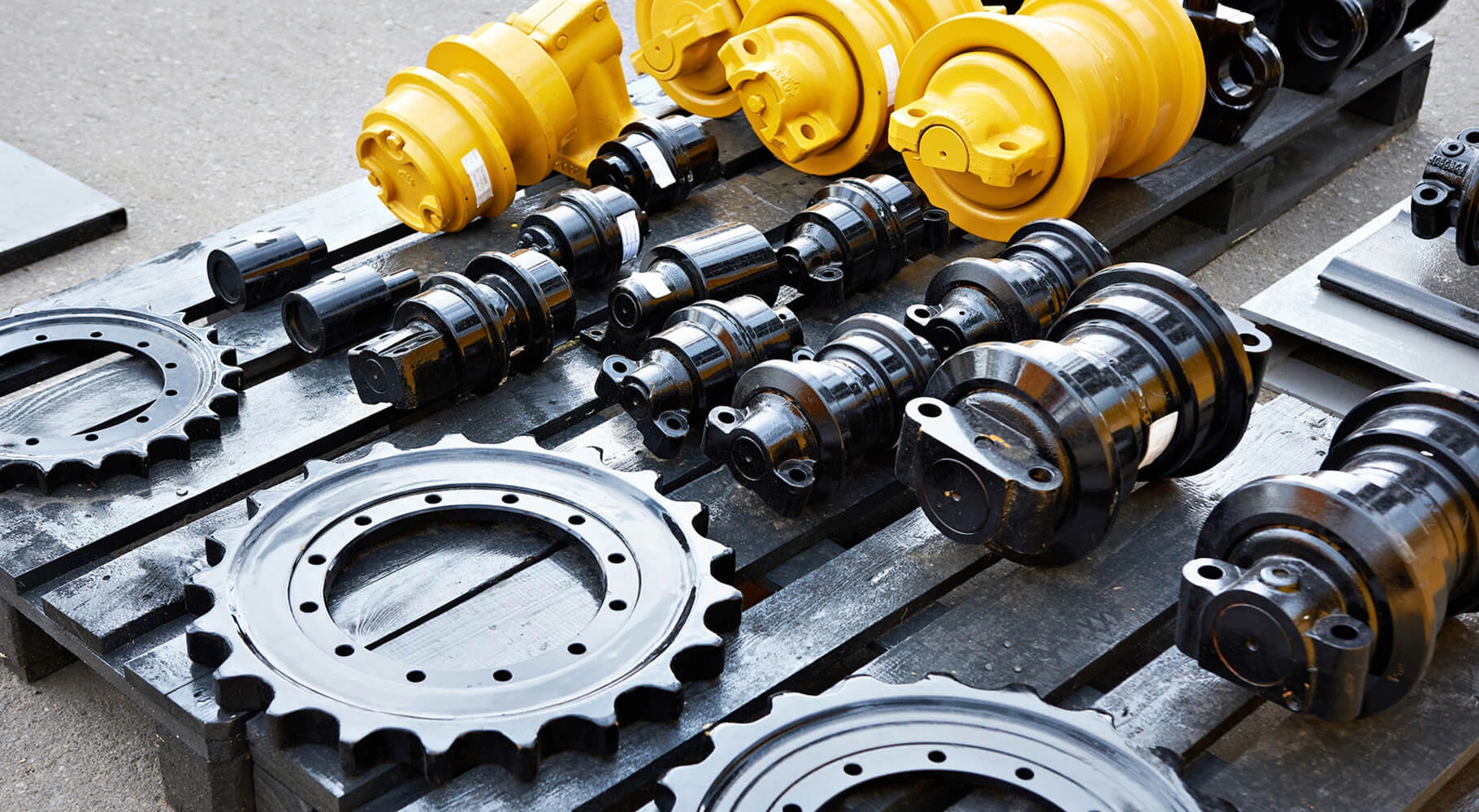 Spare parts gears and mechanical components